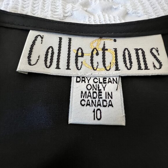 JS Collection Jumpsuit Sleeveless Wide Leg Black Size 10 - Picture 7 of 7